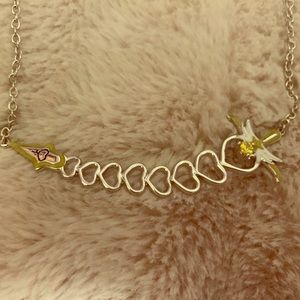 Sailor Venus Heart Wand Necklace